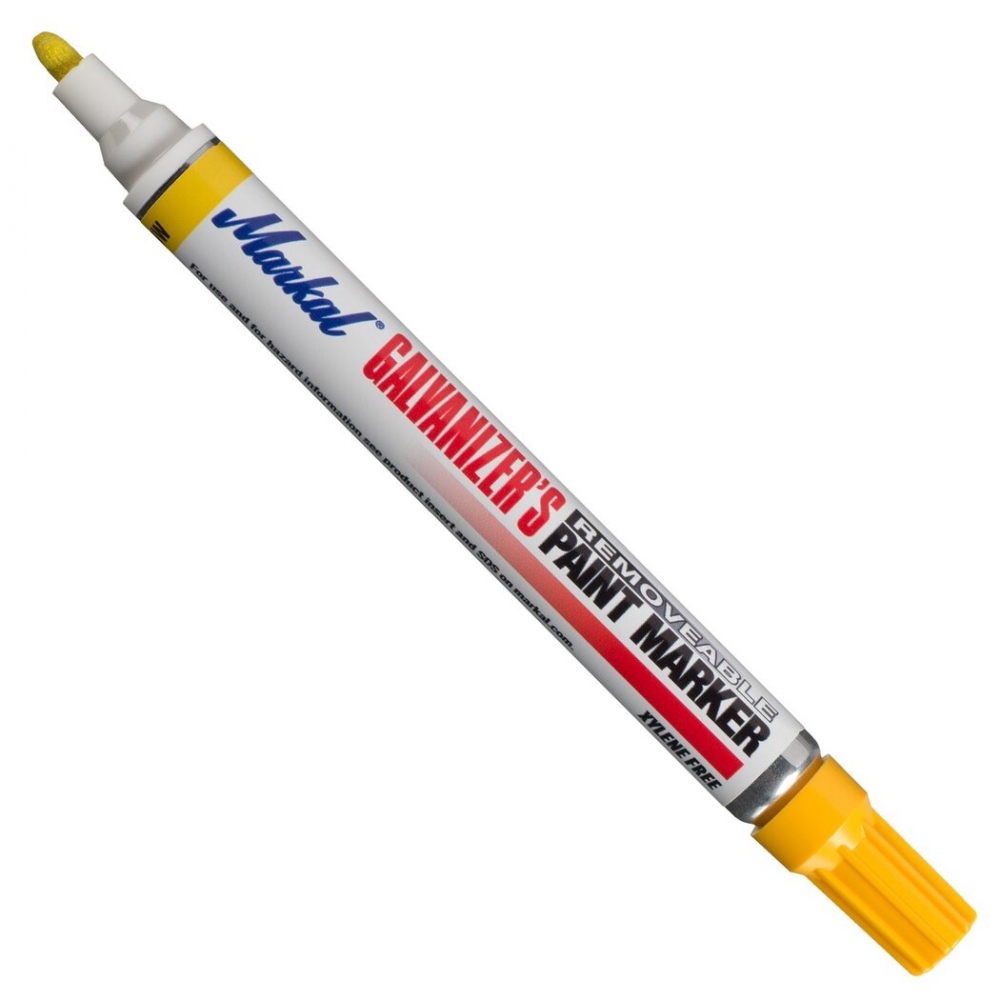 pics/Markal/Galvanizers Remov. Marker/markal-galvanizers-removable-marker-yellow.jpg